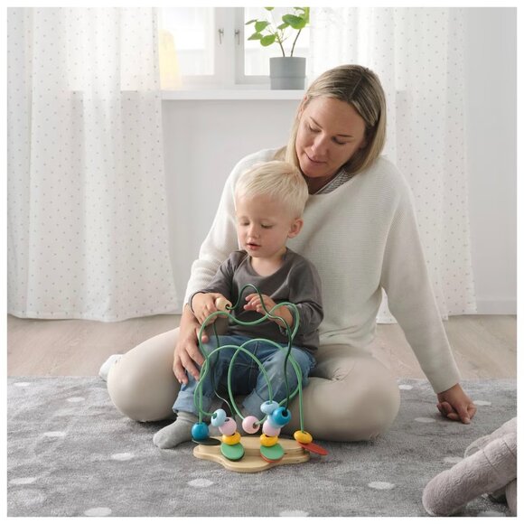 IKEA UPPSTA Bead Maze Multicolor 105.624.91 (New in Box) Developmental Toy - Picture 2 of 4